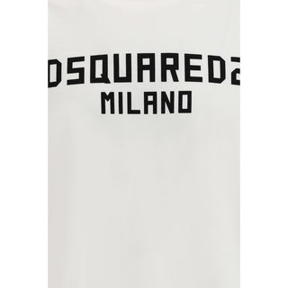 Camiseta de algodón blanca