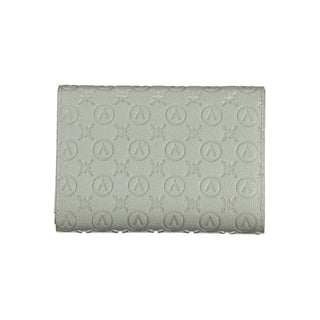 Gray Polyurethane Women's Wallet