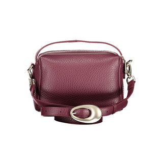Rote Polyethylen-Handtasche