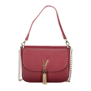 Rosso Polyurethan-Damenhandtasche
