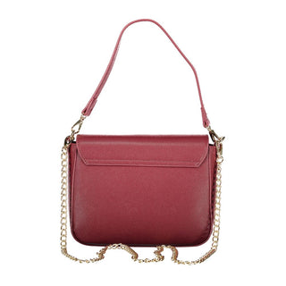 Rosso Polyurethan-Damenhandtasche