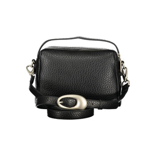 Black Polyurethane Women's Bag