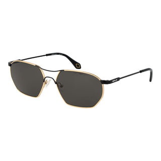 Goldene Metallsonnenbrille