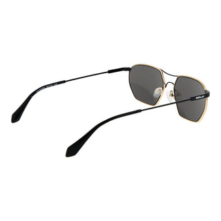 Gafas de sol de metal doradas