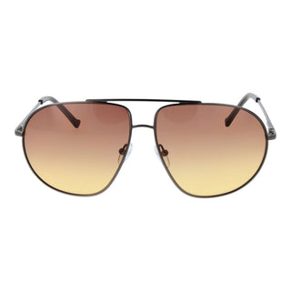 Gray Metal Sunglasses