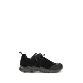 Zapatillas deportivas de piel de cabra negras