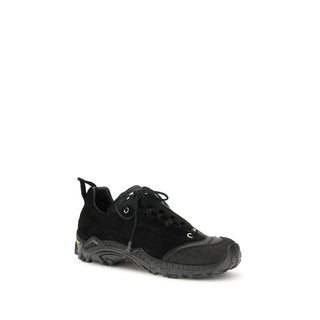 Zapatillas deportivas de piel de cabra negras