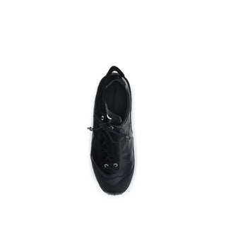 Zapatillas deportivas de piel de cabra negras