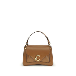 Bolso de mano Bos Taurus de cuero de becerro marrón