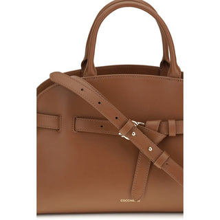 Braune Kalbslederhandtasche (Bos Taurus)