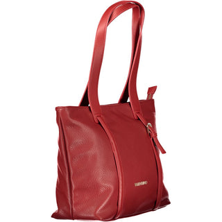 Rote Polyethylen-Handtasche