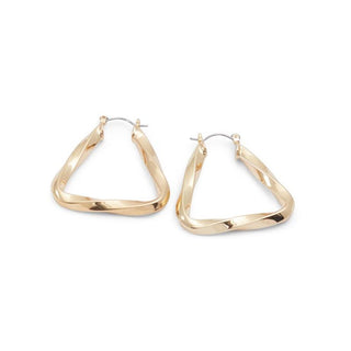 Ohrringe aus Gold und Elastan