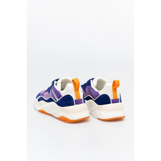 Multicolor Cotton Chunky Sneakers