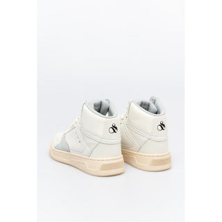 White And High Top Sneakers