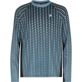Sudadera azul de poliéster