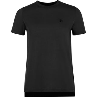 Schwarzes Polyester-T-Shirt