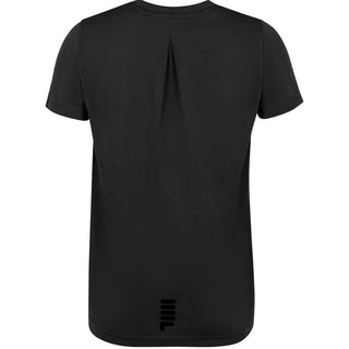 Schwarzes Polyester-T-Shirt