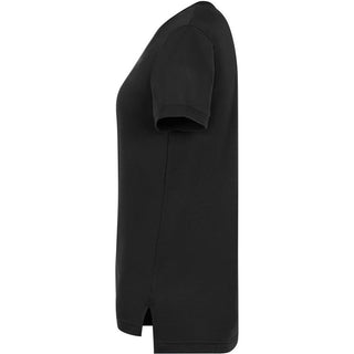 Schwarzes Polyester-T-Shirt