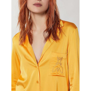 Orange Viscose Blouse