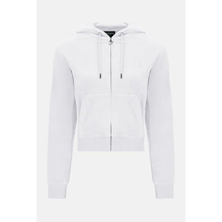 Sudadera blanca de poliéster