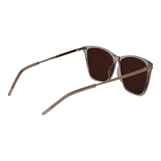 Beige Kunststoffsonnenbrille