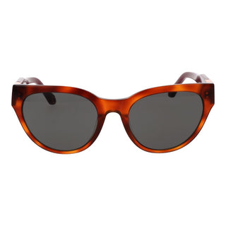 Braune Kunststoff-Sonnenbrille