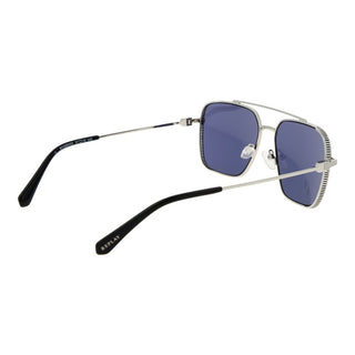 Gafas de sol de metal plateado