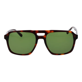 Gafas de sol marrones de plástico