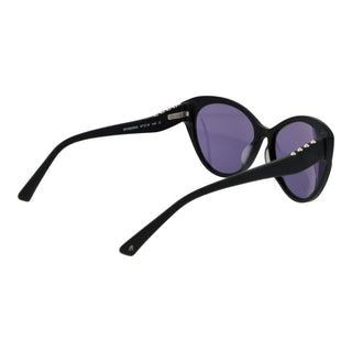 Schwarze Plastik-Sonnenbrille