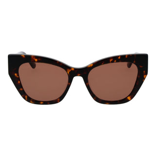 Braune Kunststoff-Sonnenbrille