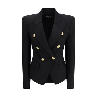 Black Wool Oves Aries Blazer