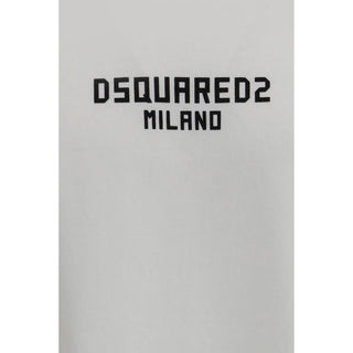 Camiseta de algodón blanca