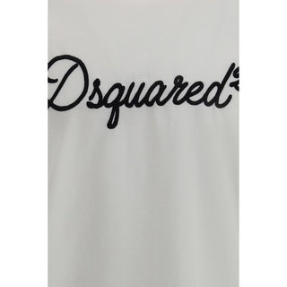 Camiseta de algodón blanca