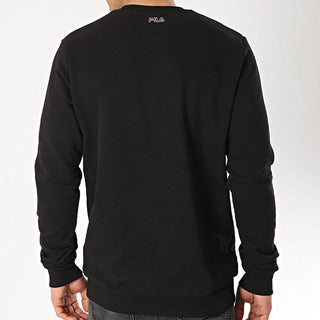 Schwarzes Baumwoll-Sweatshirt