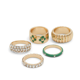 Grüner Elastan-Ring