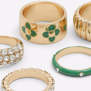 Grüner Elastan-Ring