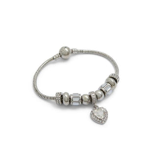 Silbernes Elastan-Armband
