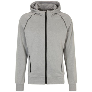 Sudadera negra de poliéster