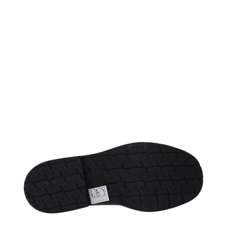 Botines de cuero negro