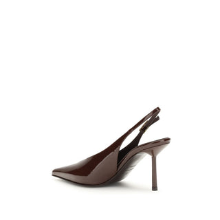 Brown Calf Leather Bos Taurus High Heel Pumps
