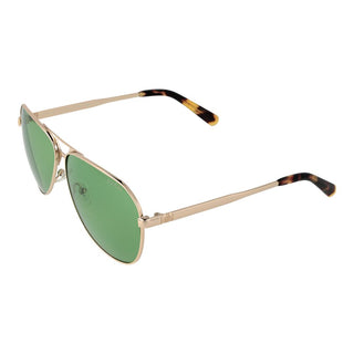 Goldene Metallsonnenbrille
