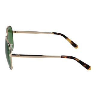 Goldene Metallsonnenbrille