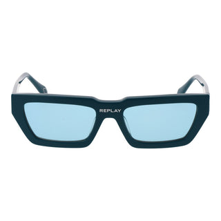 Türkisene Kunststoff-Sonnenbrille