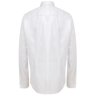 White Cotton Dress Shirt