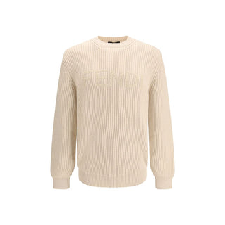 Beige Woll-Oves-Aries-Sweatshirt
