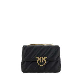 Black Calf Leather Bos Taurus Shoulder Bag