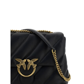 Black Calf Leather Bos Taurus Shoulder Bag