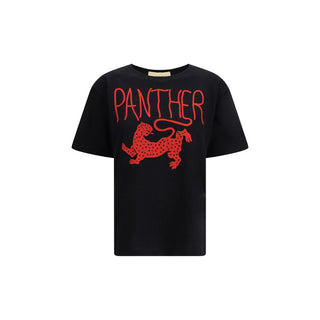 Camiseta de algodón negro