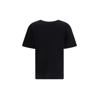 Camiseta de algodón negro