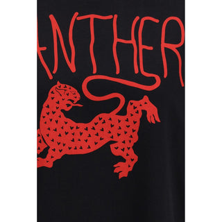 Camiseta de algodón negro